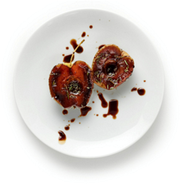 Balsamic-rosemary baked apples