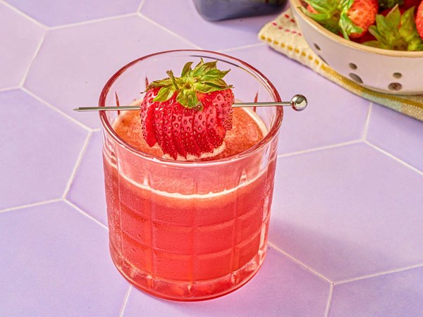Balsamic strawberry smash