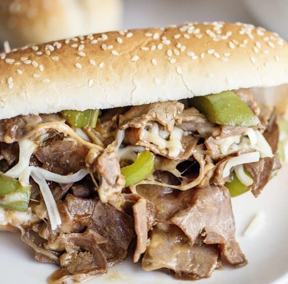 Bama steak and cheese sandwiches