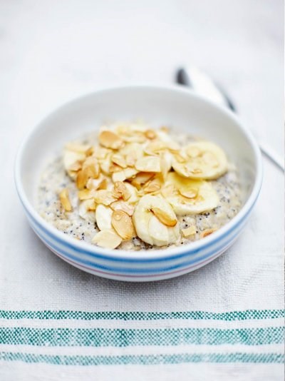 Banana & cinnamon porridge