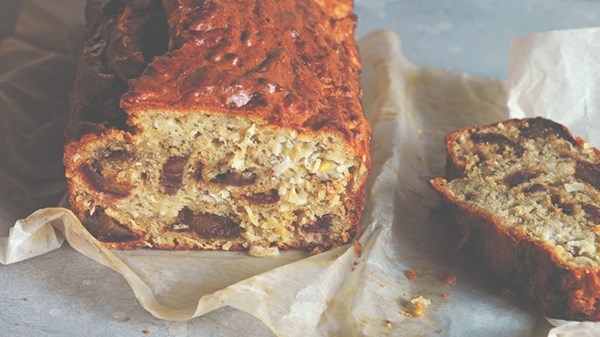 Banana and coconut bread