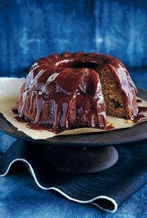 Banana and date bundt cake