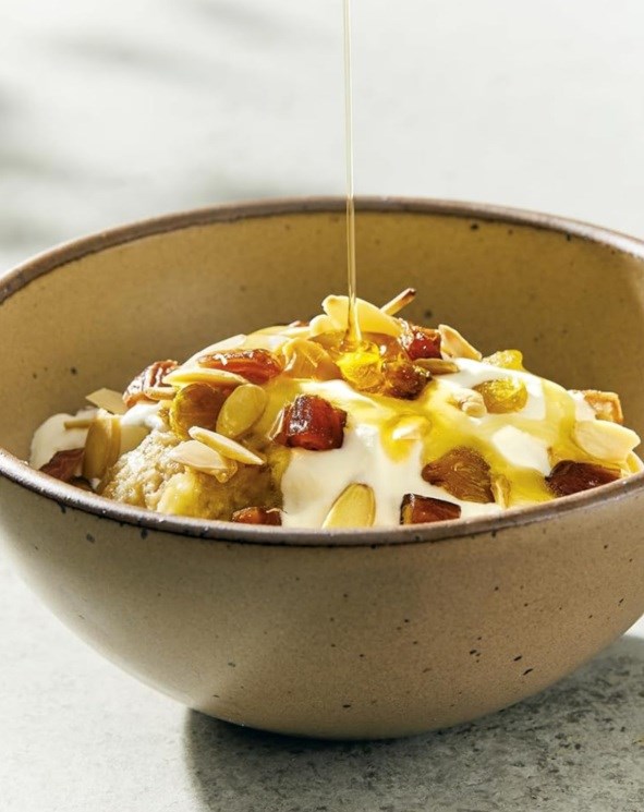 Banana and flatbread pudding (Masoub)