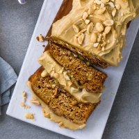 Banana and peanut butter cake