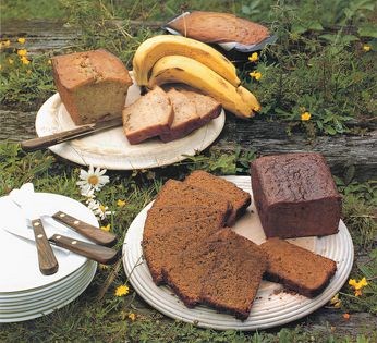 Banana and pecan nut bread