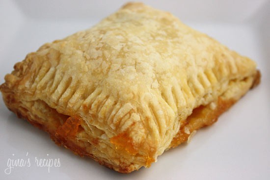 Banana apricot turnovers