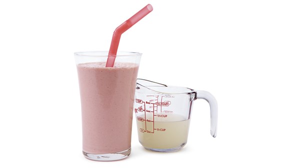 Banana-berry smoothie
