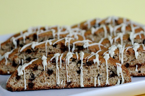 Banana biscotti