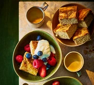 Banana bread baked oats