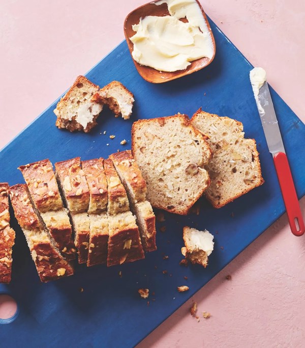 Banana bread (from How to Cook Everything Kids)