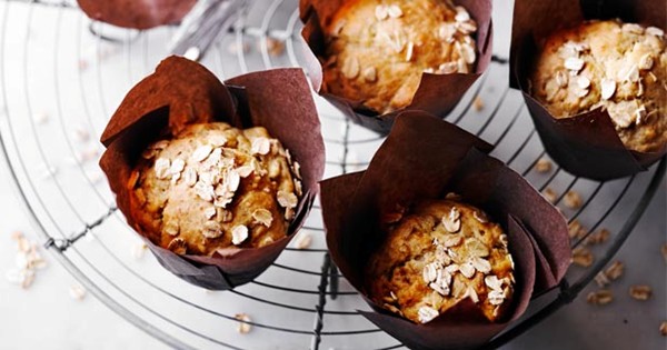 Banana breakfast muffins