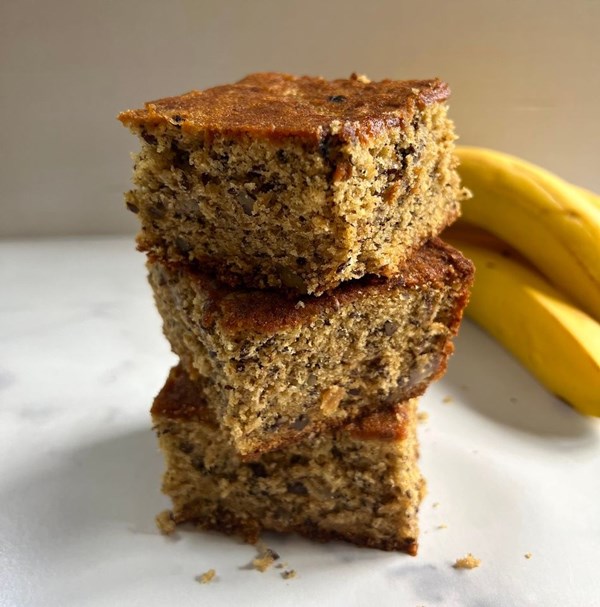 Banana breakfast squares