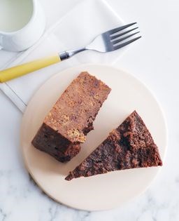Banana chocolate bread pudding