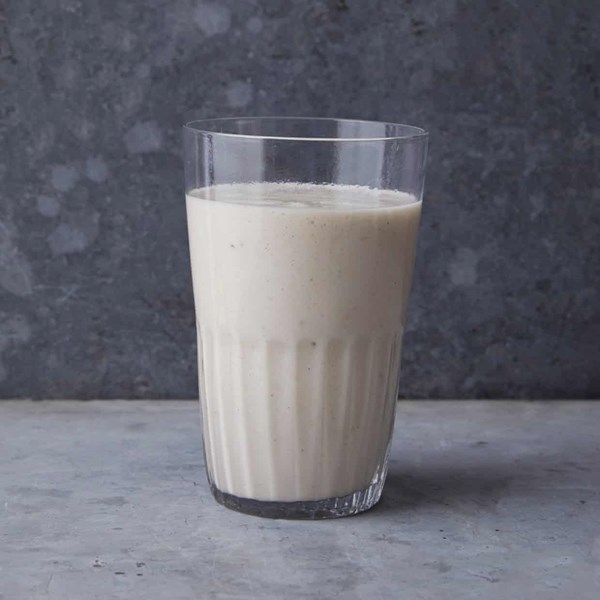 Banana, coconut and cardamom lassi