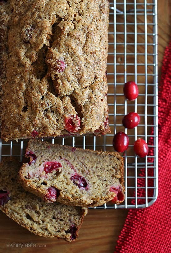 Banana cranberry bread