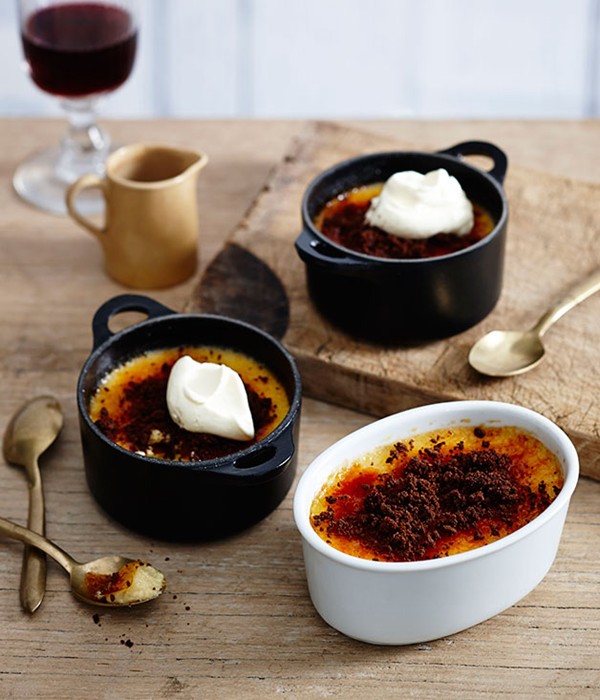 Banana-cream pie brûlée