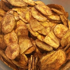 Banana crisps
