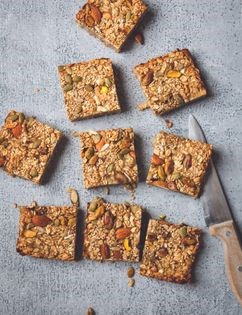 Banana flapjack