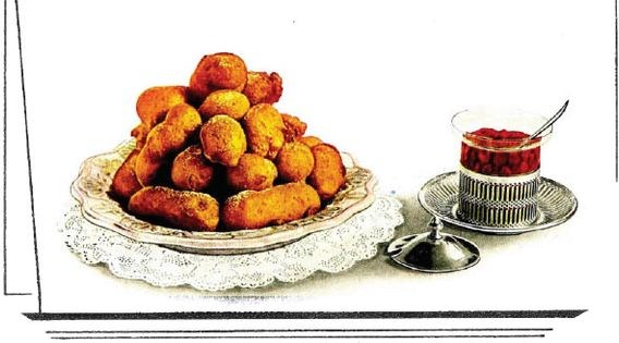 Banana fritters 