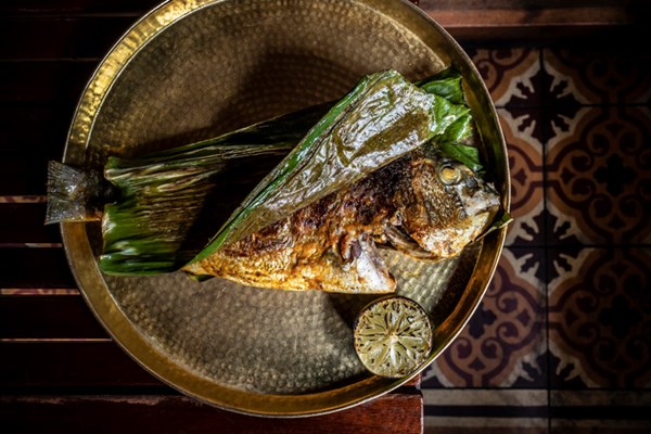 Banana leaf bream