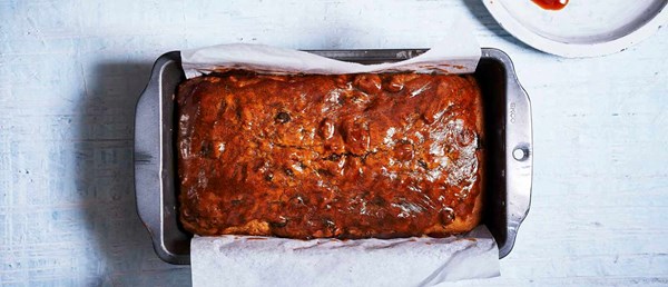 Banana malt loaf
