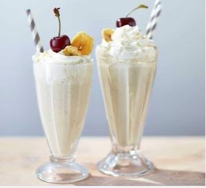 Banana milkshake