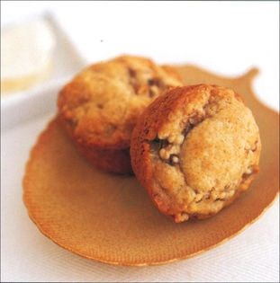 Banana nut bread muffins
