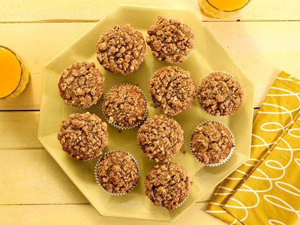 Banana-nut muffins