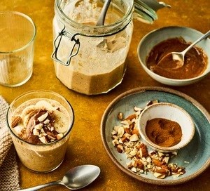 Banana overnight oats