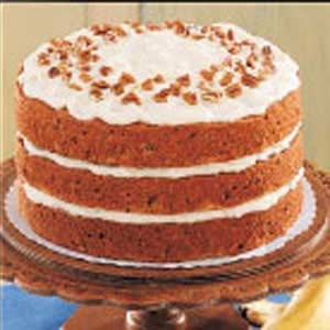 Banana pecan torte