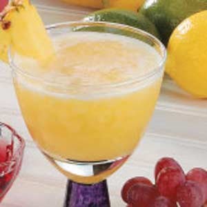 Banana pineapple slush