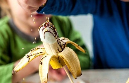 Banana pops