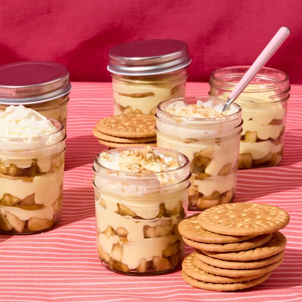 Banana pudding jars