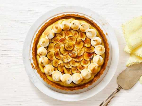 Banana pudding tart