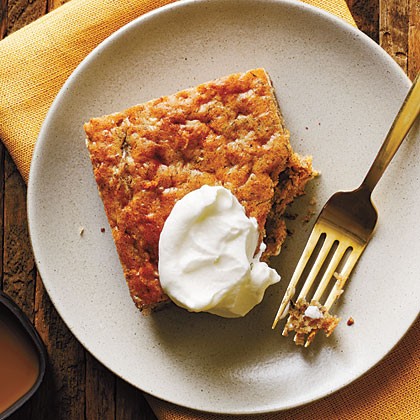 Banana snacking cake
