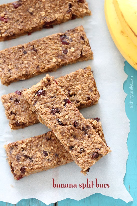 Banana split bars