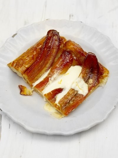 Banana tarte Tatin
