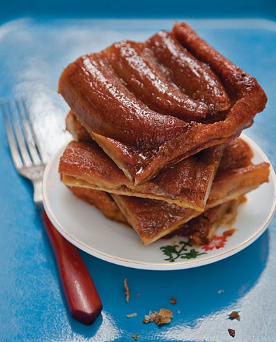 Banana tarte Tatin