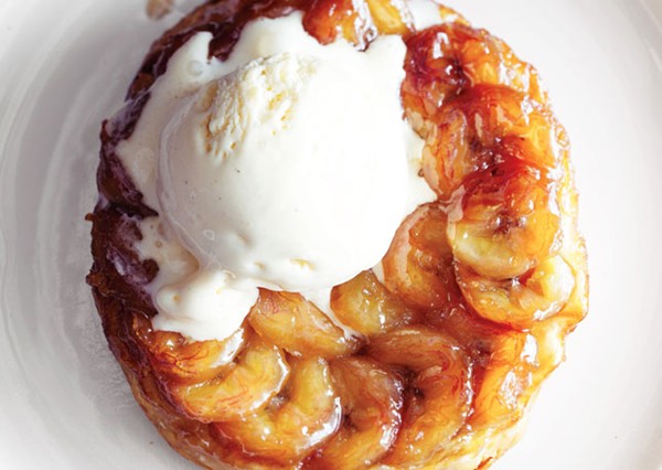 Banana tarte Tatin