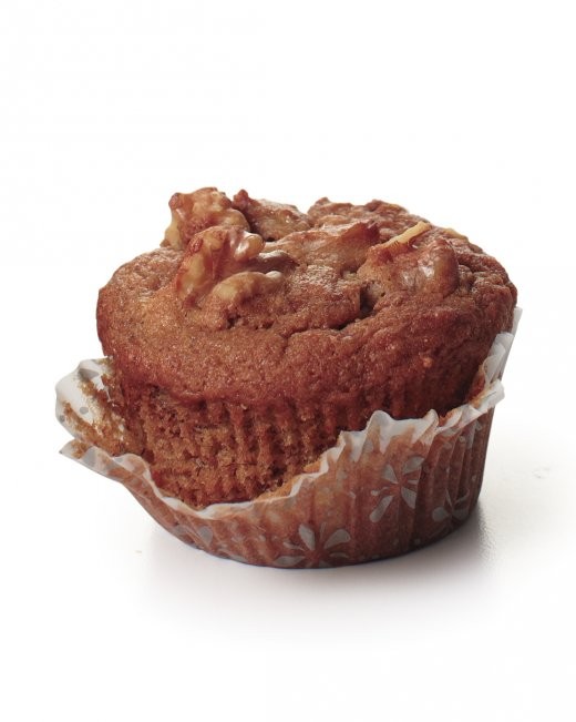 Banana walnut muffins