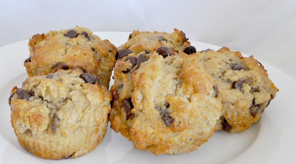 Banana Weet-bix muffins