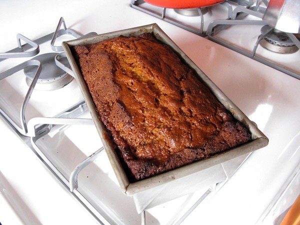 Bananas Foster bread