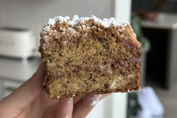 Bananas Foster coffee cake