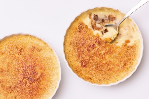 Bananas Foster crème brûlée