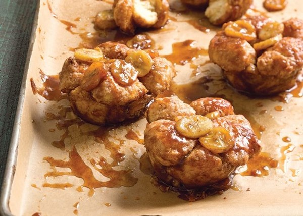 Bananas Foster monkey breads