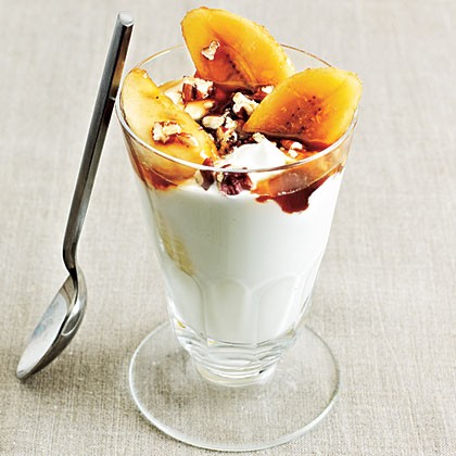 Bananas Foster parfaits