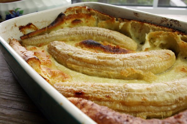 Bananas in the hole
