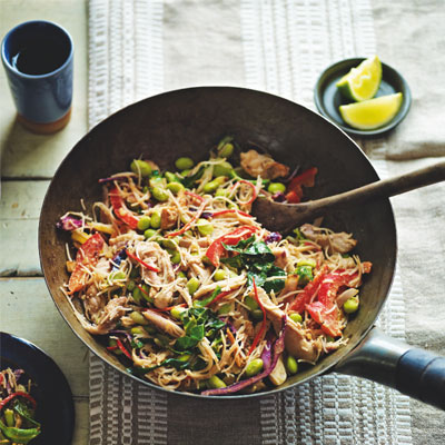 Bang bang chicken noodles