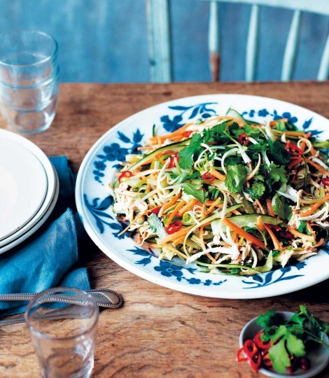 Bang bang chicken salad