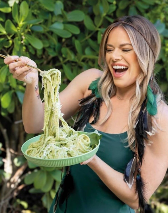 Bangin' broccoli Alfredo
